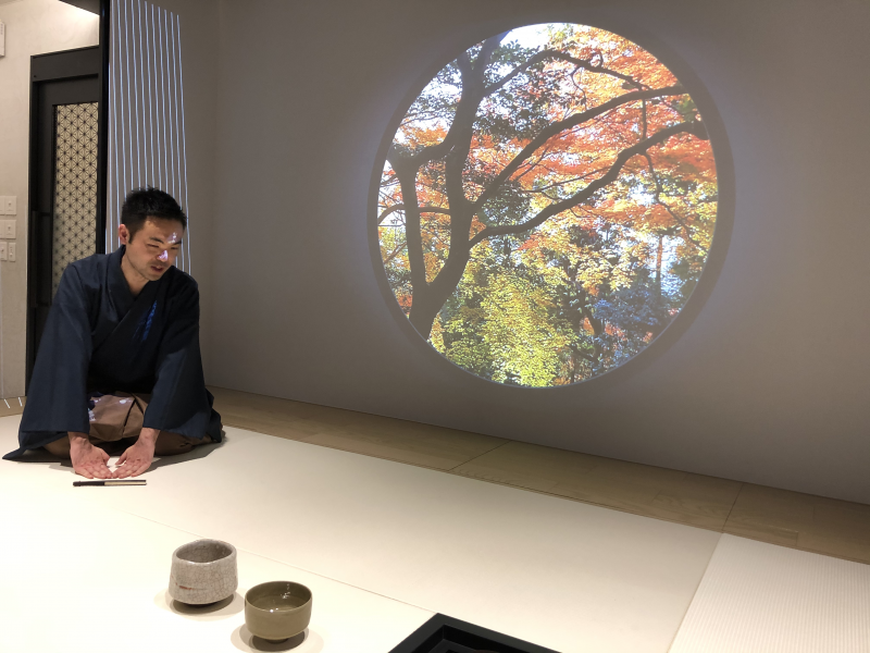 茶室での問答